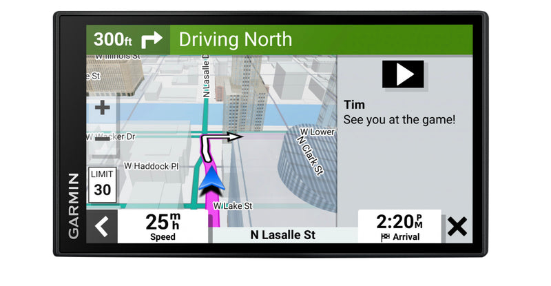 Garmin Drivesmart™ 66 Mt Gps Navigateur Dash Cam - Pour Les Vacances Avec Assistance Vocale Et Ecran De 6\"