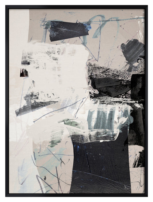 Toile décorative encadrée « Abtract III » - 30 po x 40 po