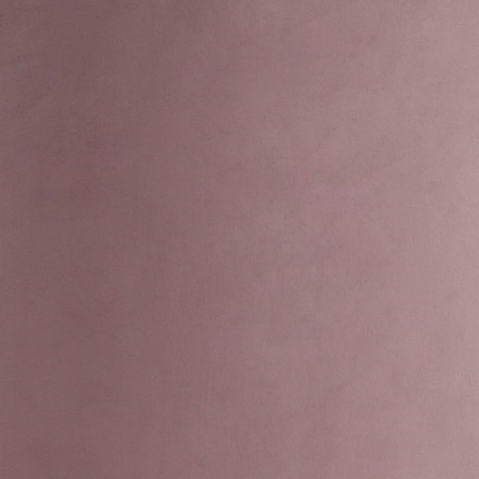 Chaise de salle à manger Aura de Manhattan Comfort en velours - rose tendre et laiton poli