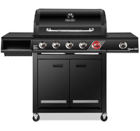  Barbecue à gaz 660 de Dyna-Glo de 75 000 BTU à 5 brûleurs et housse de barbecue Grill Mate  