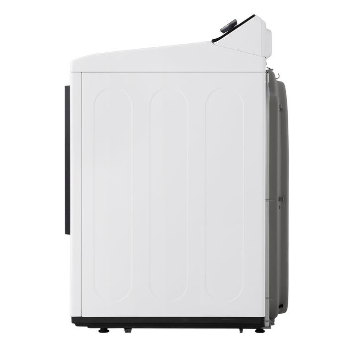 Sécheuse LG de 7,3 pi3 avec pompe à chaleur, moteur DirectDriveMD et AI Sensor DryMD - blanche - DLHC8402W