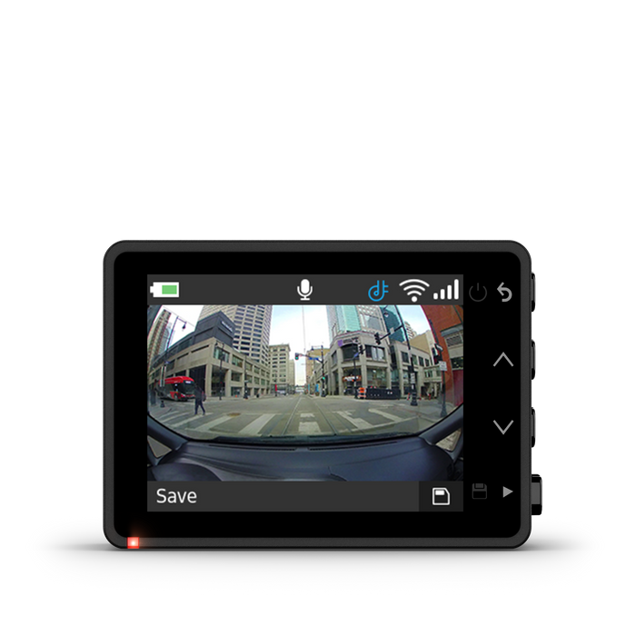 Garmin Dash Cam™ 67w - Vision A Distance Avec Un Champ De Vision De 140 Degres, Controle Par La Voix, Design Compact
