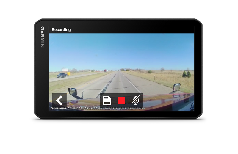 Garmin Dēzlcam™ Otr710 Gps Navigator - Camera De Tableau De Bord Integree Avec Routage Personnalise Pour Camions Et Ecran De 7 Pouces