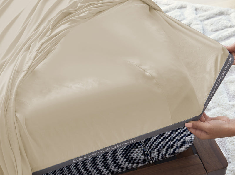 Ensemble de draps Dri-TecMD BEDGEARMD 4 pièces pour lit double - champagne