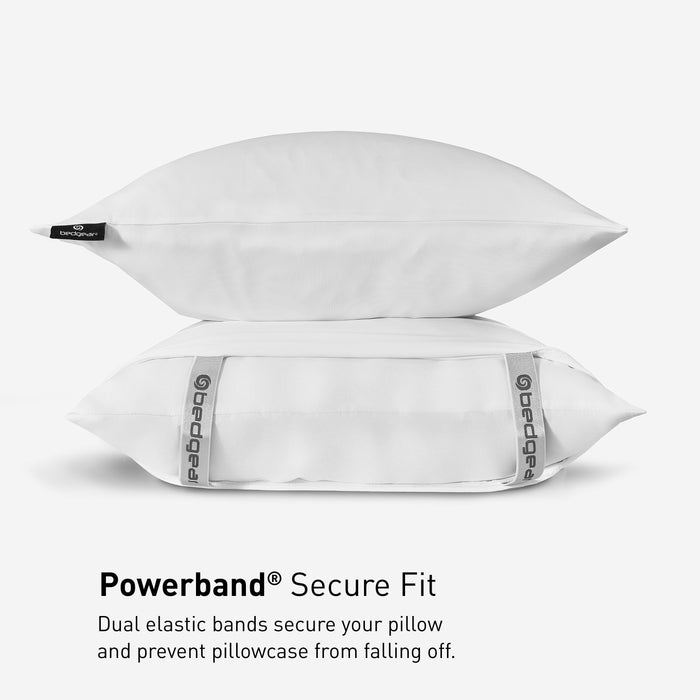 Ensemble de draps Dri-TecMD Bedgear 3 pièces pour lit simple - blanc