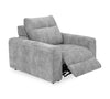Scott Living Elevate 42" Chenille Fabric Power Reclining Chair - Grey | Fauteuil à inclinaison électrique Elevate de Scott Living de 42 po en tissu de chenille - gris