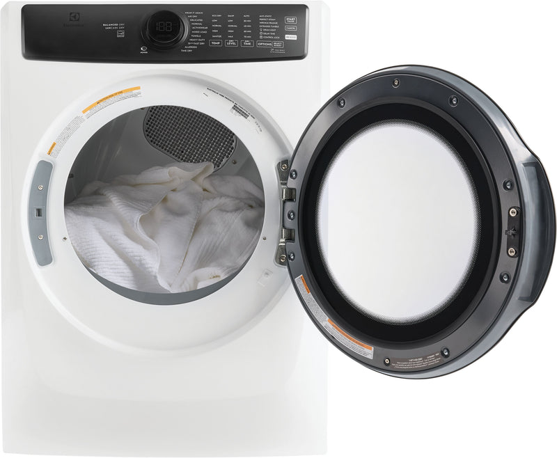 Electrolux Sécheuse à gaz Perfect Steam™ à chargement frontal avec LuxCare® Dry et rafraîchissement instantané – 8,0 pi³ - ELFG7738MW
