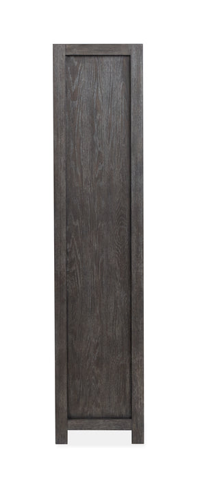 Bibliothèque Ernest de 38 po avec tablettes réglables - noir Ravenwood