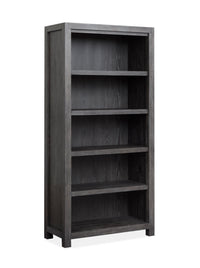  Bibliothèque Ernest de 38 po avec tablettes réglables - noir Ravenwood