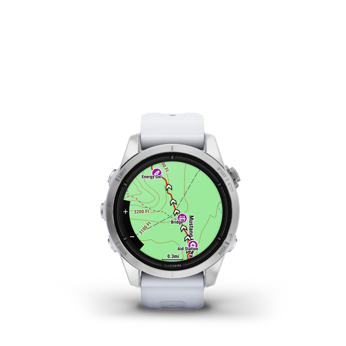 Garmin Epix™ Pro Montre Gps Intelligente - Suivi De La Sante Avec Ecran Amoled, 42 Mm - Argent