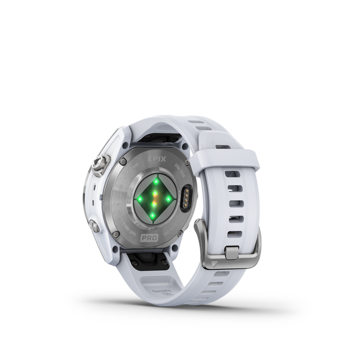 Garmin Epix™ Pro Montre Gps Intelligente - Suivi De La Sante Avec Ecran Amoled, 42 Mm - Argent