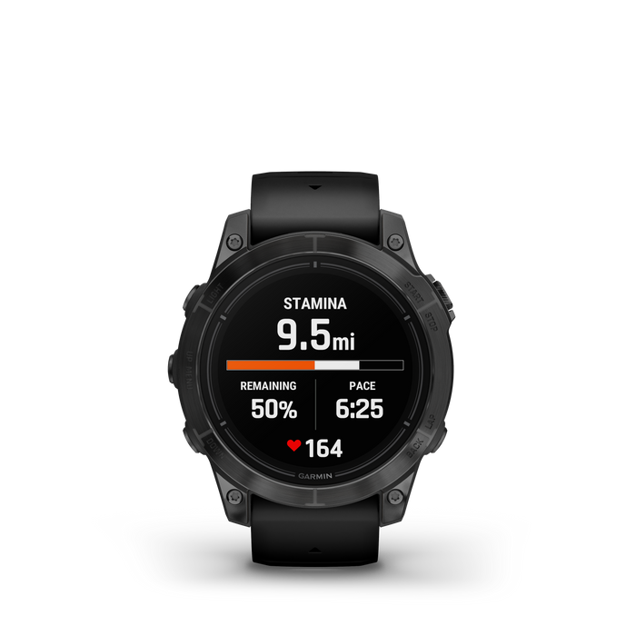 Garmin Epix™ Pro Montre Gps Intelligente - Suivi De La Sante Avec Ecran Amoled, 47 Mm - Gris Ardoise
