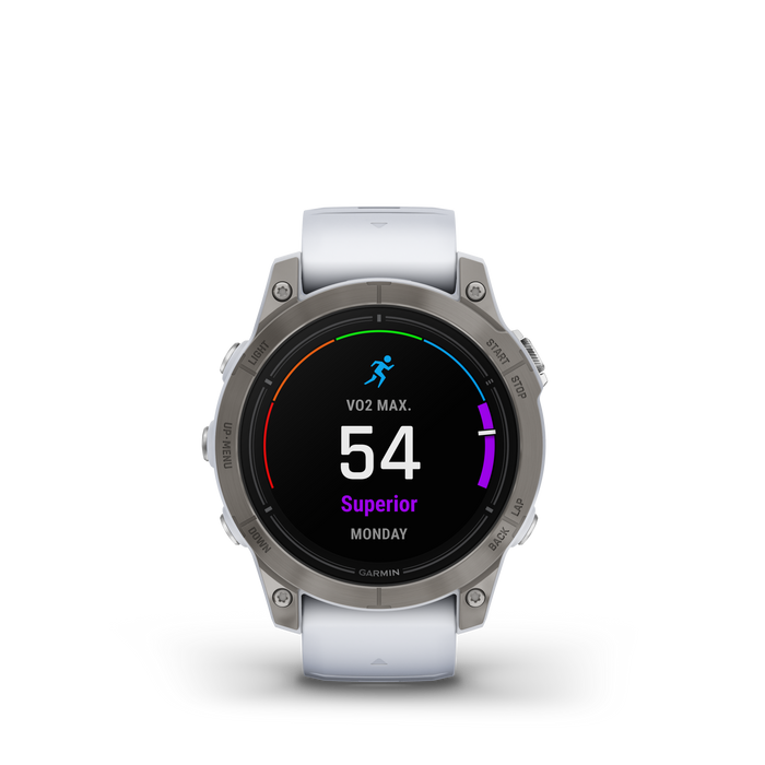 Garmin Epix™ Pro Montre Gps Intelligente - Suivi De La Sante Avec Ecran Amoled, 47 Mm - Titane