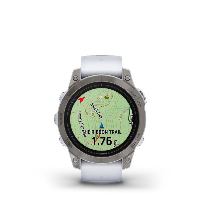 Garmin Epix™ Pro Montre Gps Intelligente - Suivi De La Sante Avec Ecran Amoled, 47 Mm - Titane