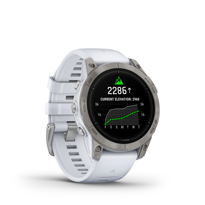 Garmin Epix™ Pro Montre Gps Intelligente - Suivi De La Sante Avec Ecran Amoled, 47 Mm - Titane