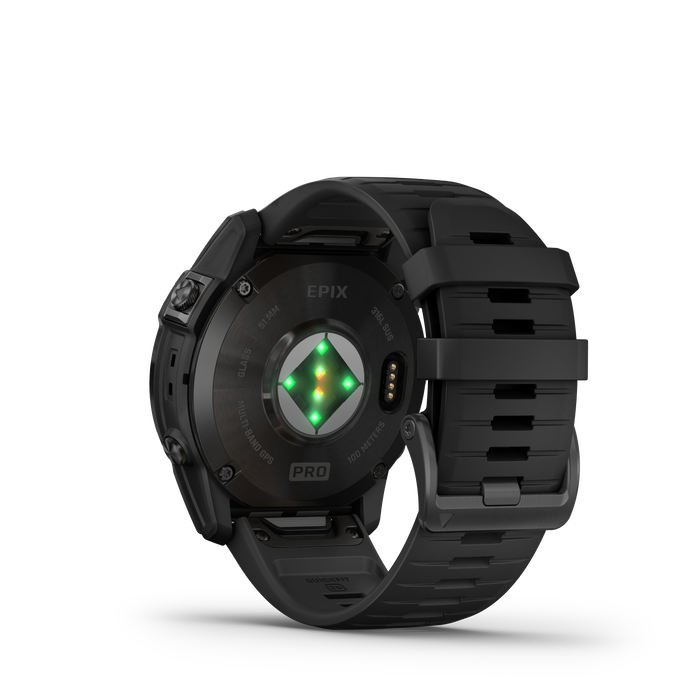 Garmin Epix™ Pro Montre Gps Intelligente - Suivi De La Sante Avec Ecran Amoled, 51 Mm - Gris Ardoise