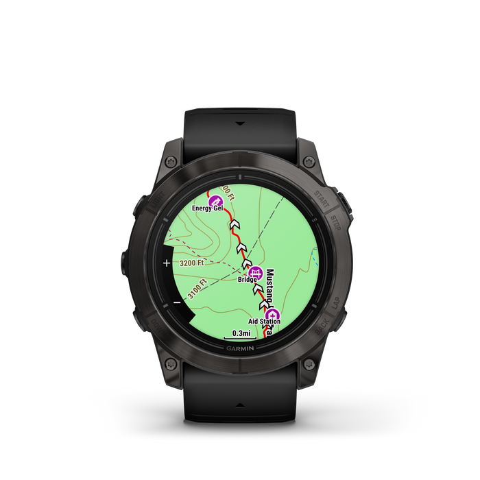 Garmin Epix™ Pro Montre Gps Intelligente - Suivi De La Sante Avec Ecran Amoled, 51 Mm - Gris Carbone