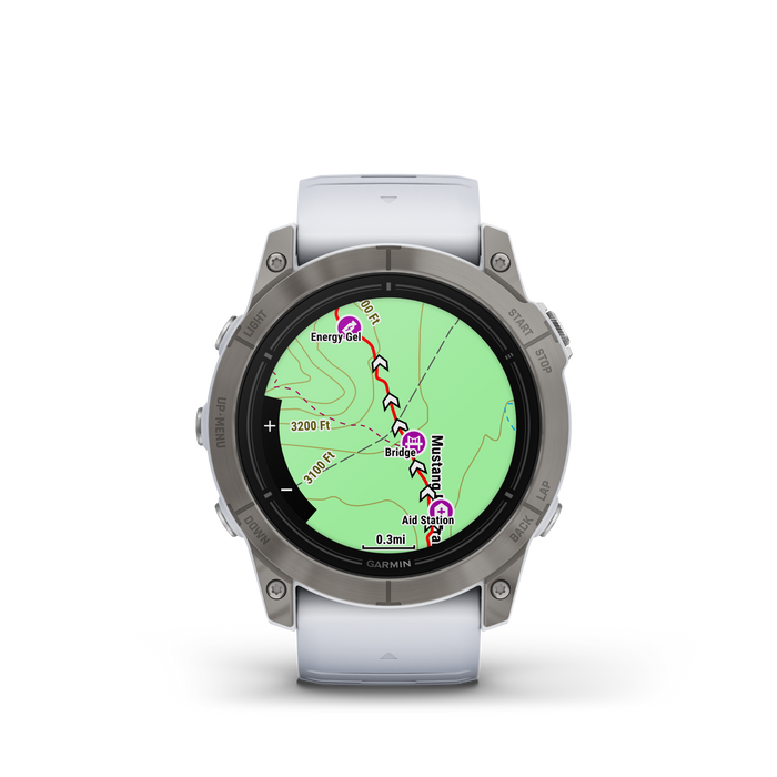 Garmin Epix™ Pro Montre Gps Intelligente - Suivi De La Sante Avec Ecran Amoled, 51 Mm - Titane