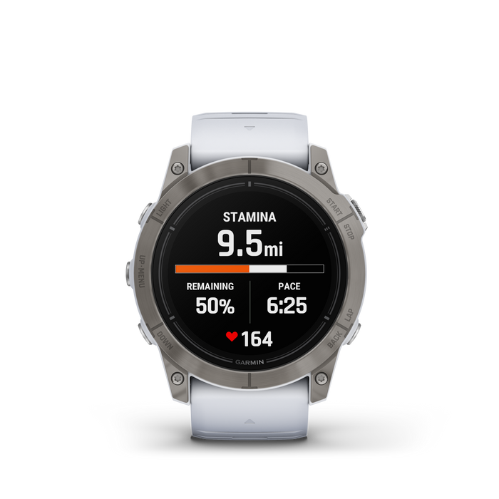 Garmin Epix™ Pro Montre Gps Intelligente - Suivi De La Sante Avec Ecran Amoled, 51 Mm - Titane