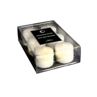 Paquet de 6 chandelles décoratives blanches non parfumées - ensemble de 2 paquets de chandelles