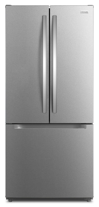 Réfrigérateur Frigidaire de 19 pi3 et de 29,5 po portes françaises - acier inoxydable Smudge-ProofMD - FRFN1801AF