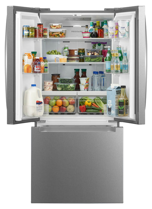 Réfrigérateur Frigidaire de 19 pi3 et de 29,5 po portes françaises - acier inoxydable Smudge-ProofMD - FRFN1801AF