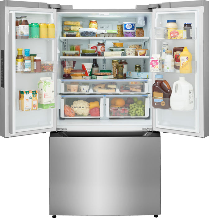 Réfrigérateur Frigidaire de 29 pi3 et de 36 po de profondeur standard à portes françaises - acier inoxydable - FRFN2913BV
