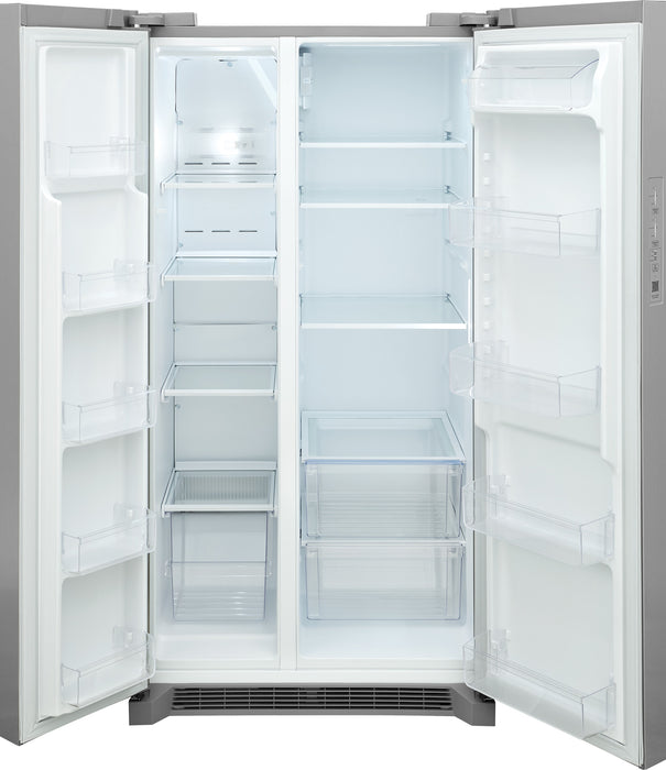 Réfrigérateur Frigidaire de 26 pi3 et de 36 po à 1 porte qui convient à une installation dans un garage - FRSN2610AF