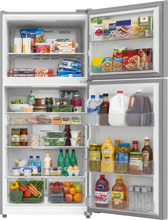 Frigidaire réfrigérateur à congélateur supérieur de 22 pi³ prêt pour le garage  - Acier inoxydable -FRTE2246AS
