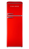 Réfrigérateur Galanz de 12 pi³ et de 23,7 po à congélateur supérieur - Rouge Hot Rod - GLR12TRDEFR