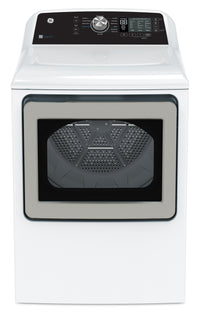  Sécheuse électrique GE de 7,4 pi³ avec cycle SaniFresh - blanche - GTD68EBMRWS