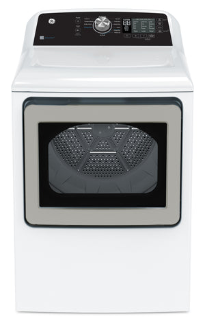 Sécheuse électrique GE de 7,4 pi³ avec cycle SaniFresh - blanche - GTD68EBMRWS