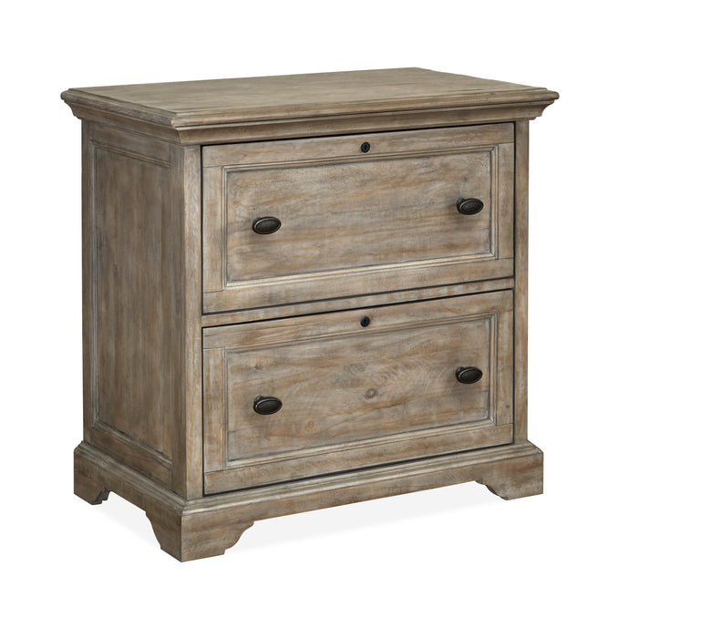 Classeur Harold de 32 po avec tiroirs verrouillables - gris tourterelle 