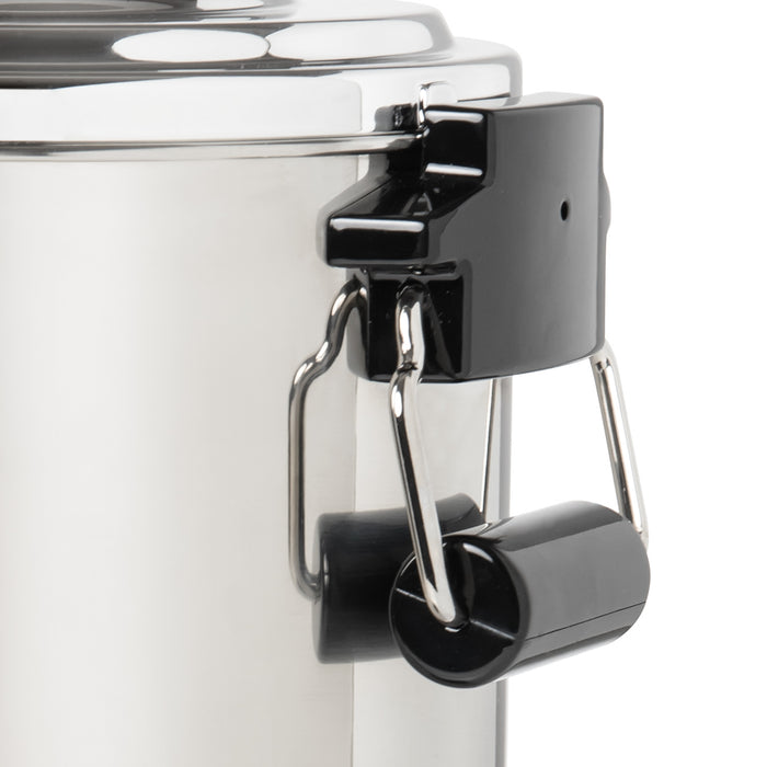Cafetière Homecraft avec urne à café de 100 tasses et distributeur de boissons chaudes - HCCU100SS