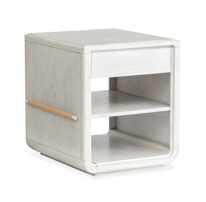 Table d’appoint Holton de 22 po avec rangement - perle 