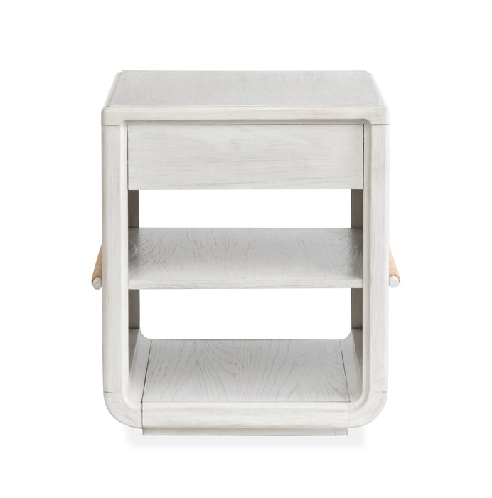 Table d’appoint Holton de 22 po avec rangement - perle 