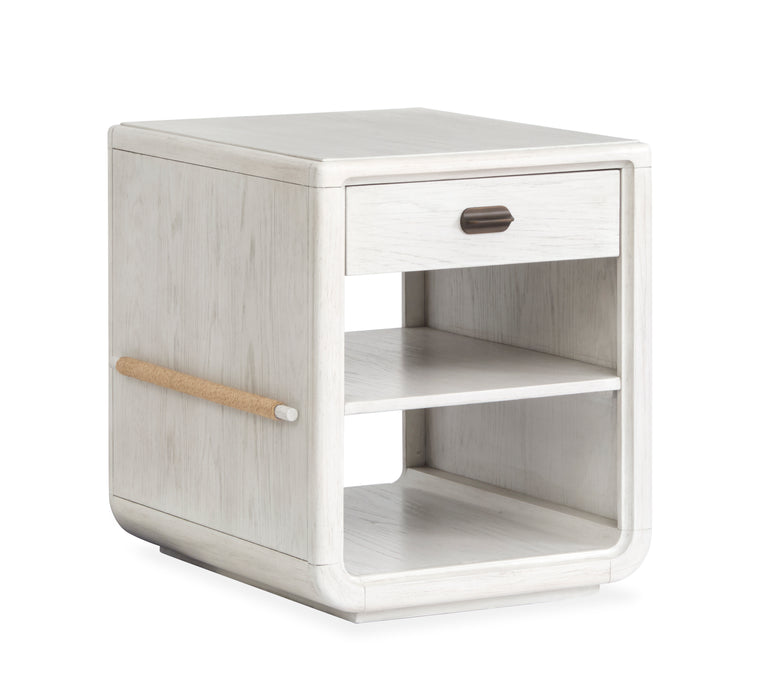 Table d’appoint Holton de 22 po avec rangement - perle 