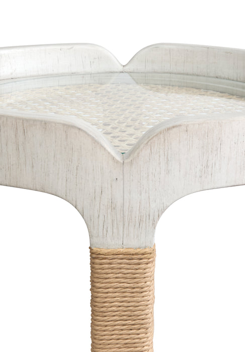 Table de bout Holton de 18 po avec rangement - perle 