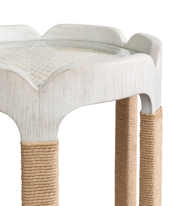 Table de bout Holton de 18 po avec rangement - perle 