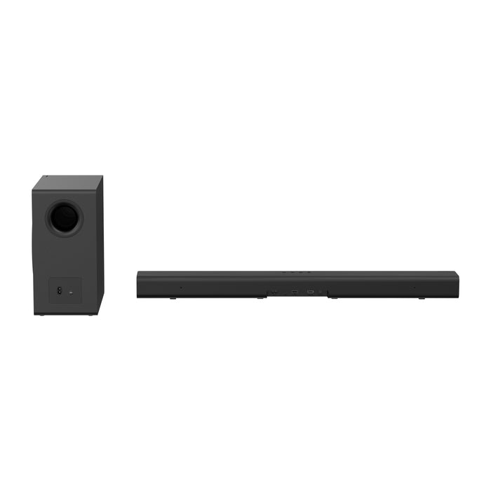 Barre de son de 280 W à 2.1 canaux HISENSE avec caisson d’extrêmes graves sans fil (HS2100S)