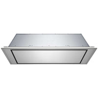 Hotte de cuisinière affleurée au plafond Victory en acier inoxydable avec rétroéclairage à DEL - Horizon-Glow