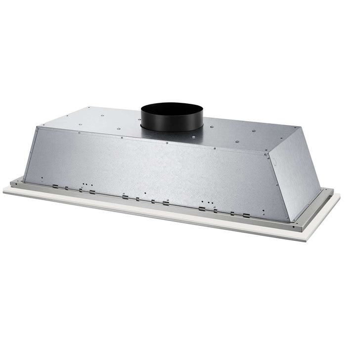 Hotte de cuisinière affleurée au plafond Victory en acier inoxydable avec rétroéclairage à DEL - Horizon-Glow