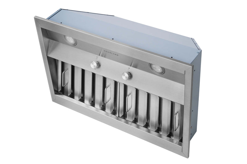 Hotte de cuisinière encastrée de style professionnel Hauslane IN-R200 de 36 po - IN-R200SS-36