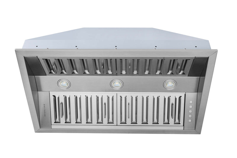 Hotte de cuisinière encastrée de style professionnel Hauslane IN-R300 de 34 po - IN-R300SS-34