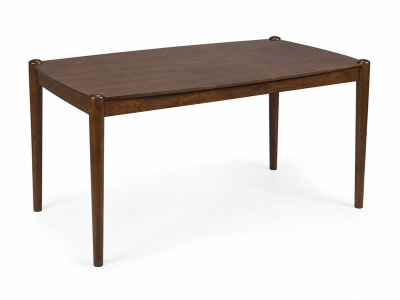 Ensemble de salle à manger Ivy 7 pièces avec table de 60 po (L) et 6 chaises - brun