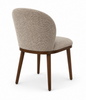 Ivy Dining Chair with Polyester Fabric – Taupe | Chaise de salle à manger Ivy en tissu de polyester - taupe