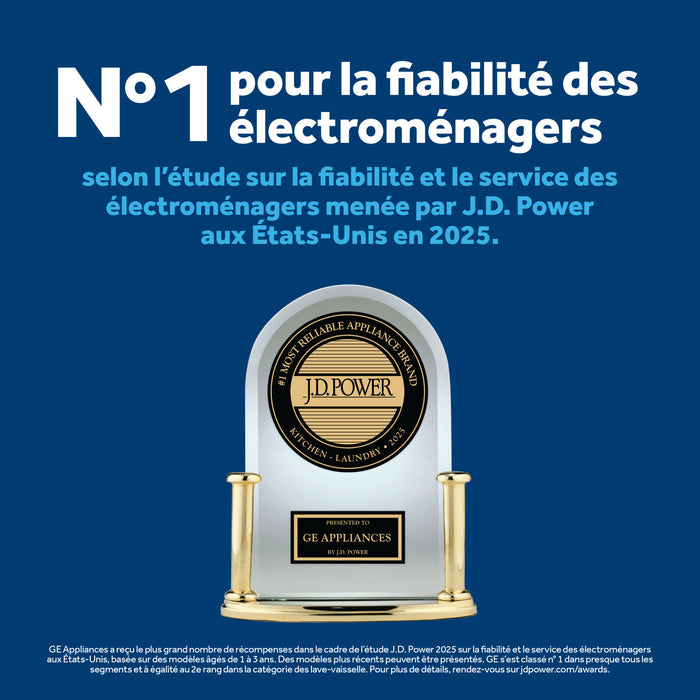 Surface de cuisson à induction Profile de 30 po à 4 éléments - noire - PHP7030DTBB