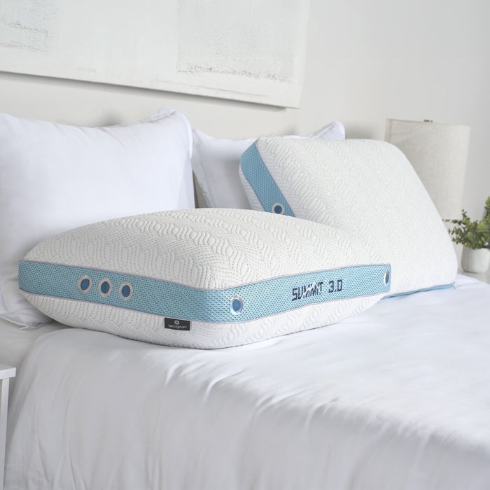 Oreiller PerformanceMD Summit 3.0 de Bedgear pour très grand lit - pour dormeurs sur le côté