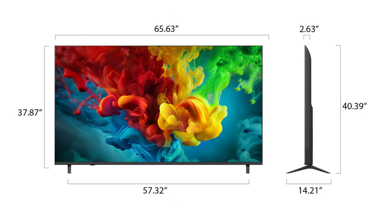 Téléviseur intelligent Mini DEL LG QNED82 4K de 75 po avec webOS (75QNED82BUA.ACC) - modèle 2026