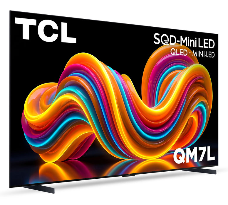 Téléviseur intelligent QD Mini DEL TCL QM7L UHD 4K de 98 po avec Fire TV (98QM7L) - modèle 2026